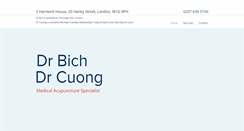 Desktop Screenshot of drbich-drcuong.com