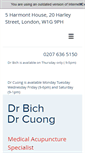 Mobile Screenshot of drbich-drcuong.com