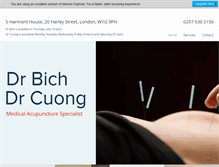 Tablet Screenshot of drbich-drcuong.com
